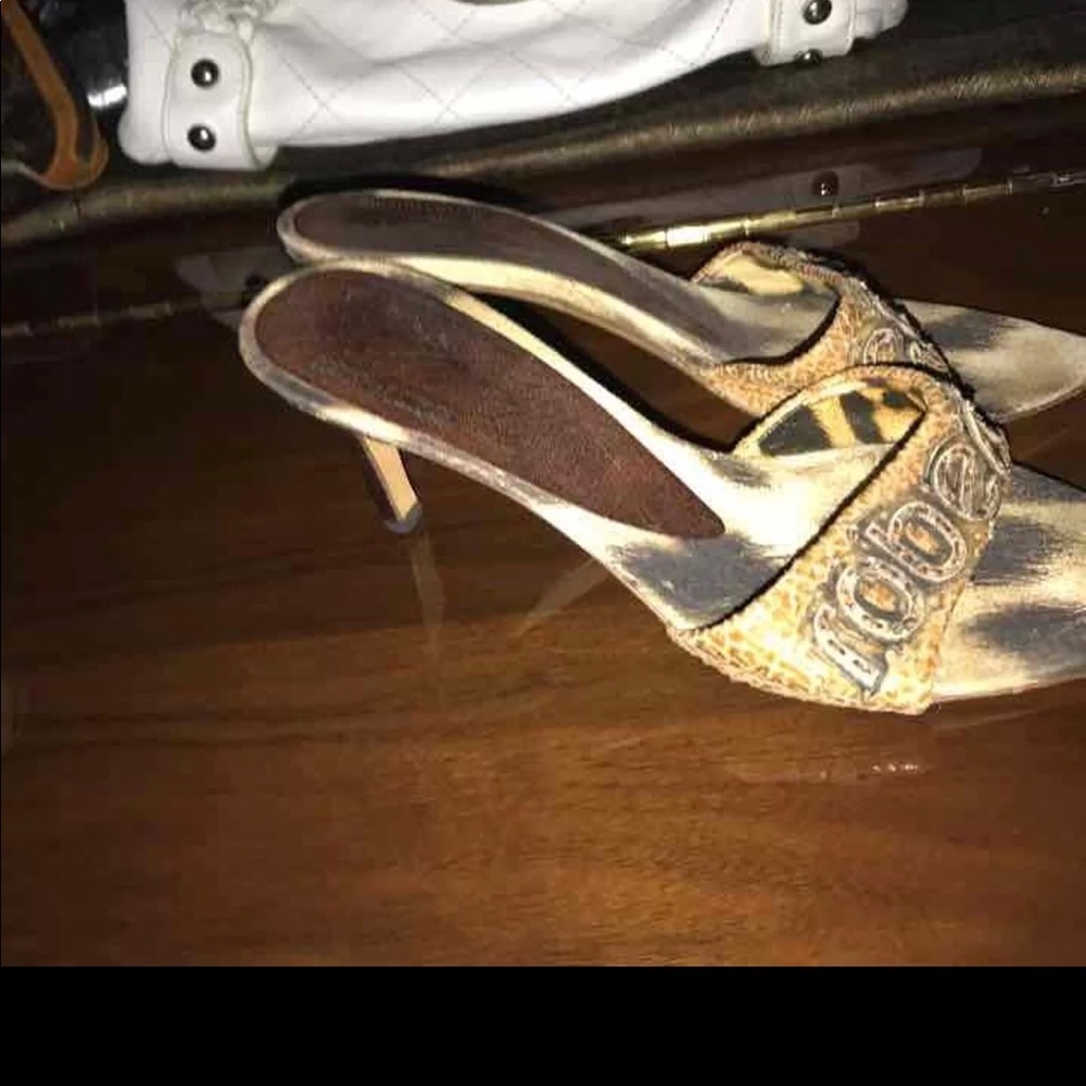 Vintage Roberto Cavalli kitten heels